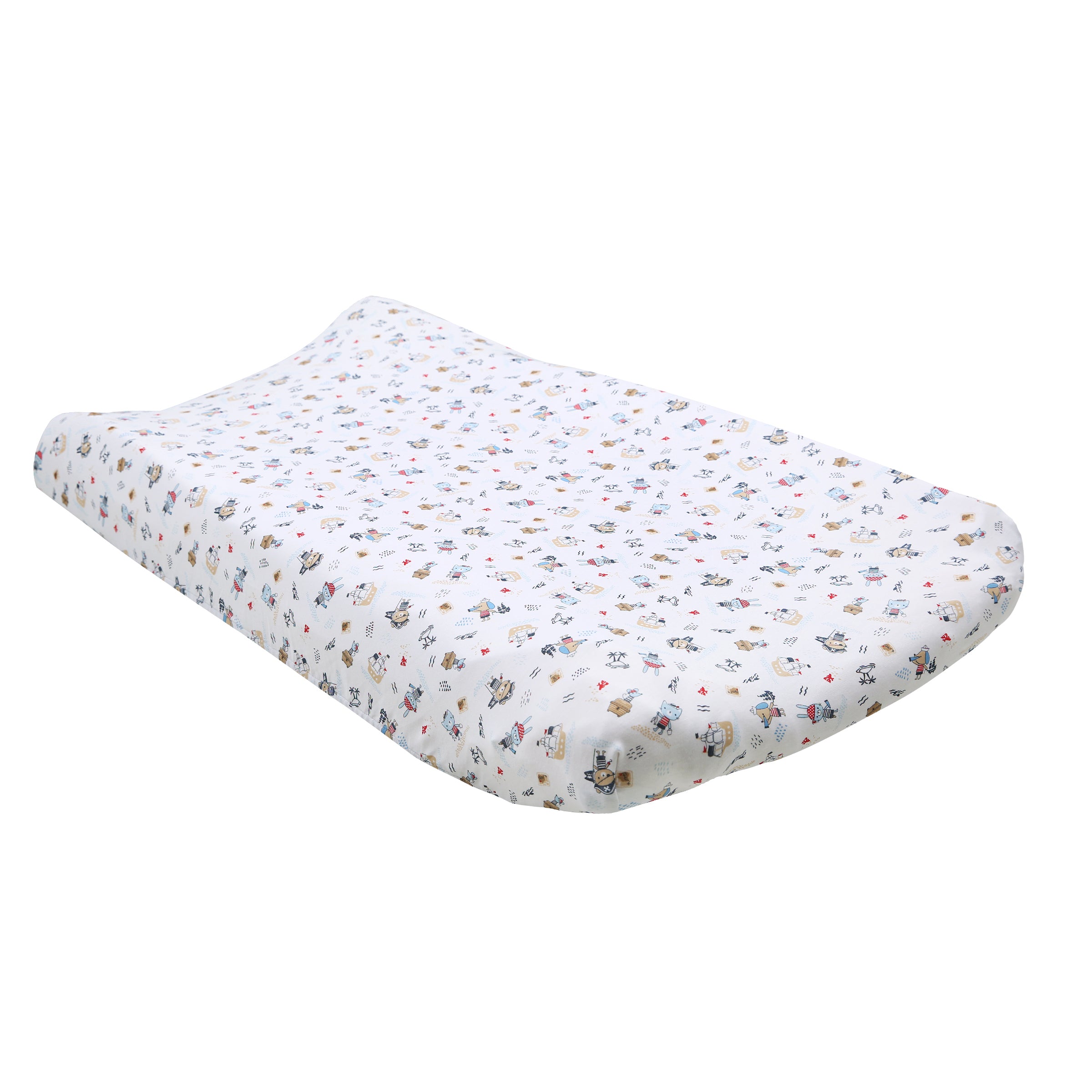 Ahoy Matey! Print Changing Pad Cover