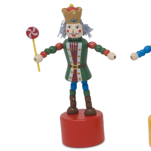 Christmas Nutcracker Push Puppets