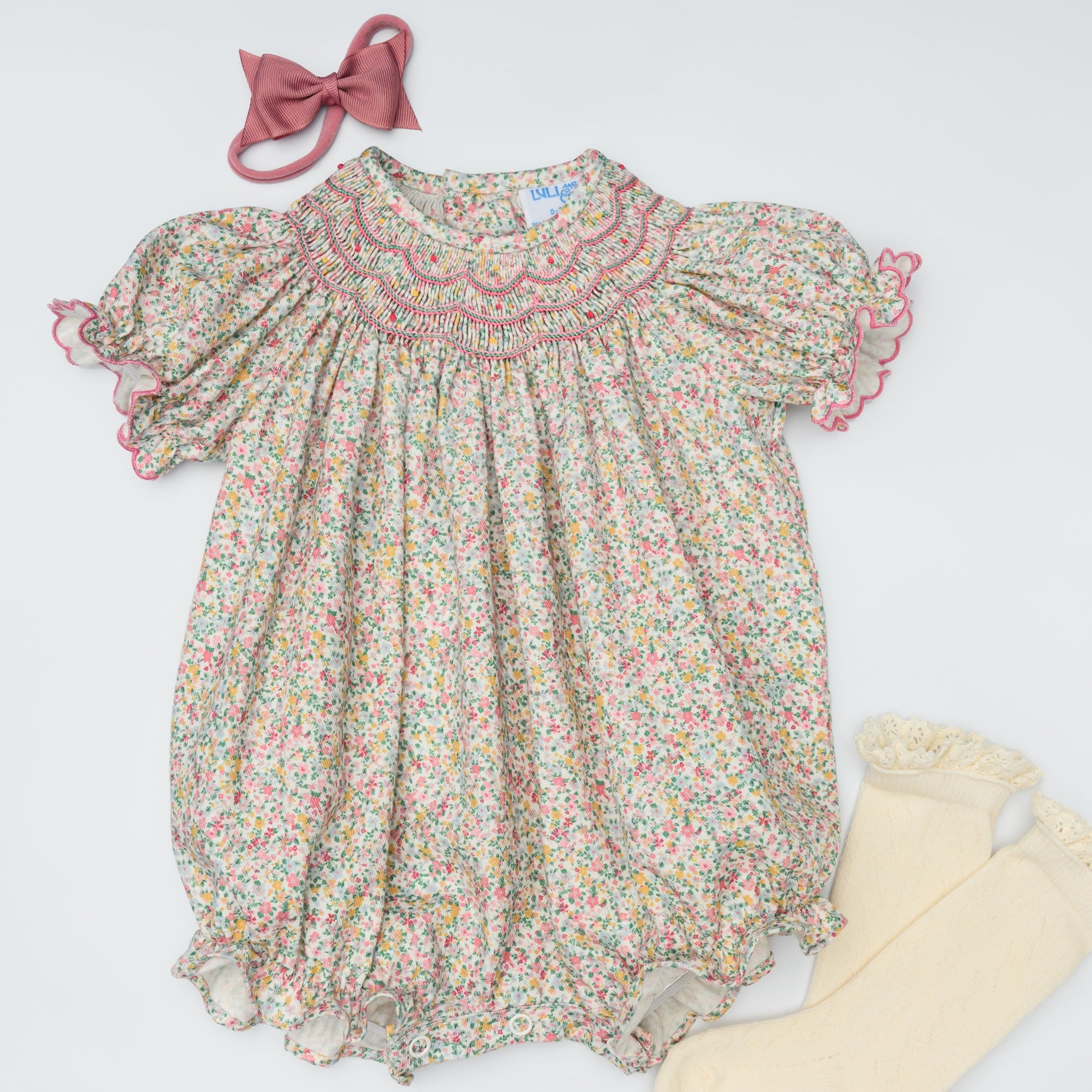 Enchanting Harvest Smocked Bubble