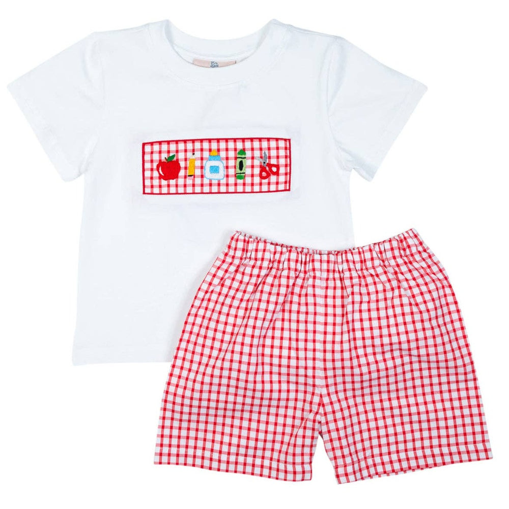 Back to School Boy Shorts Set