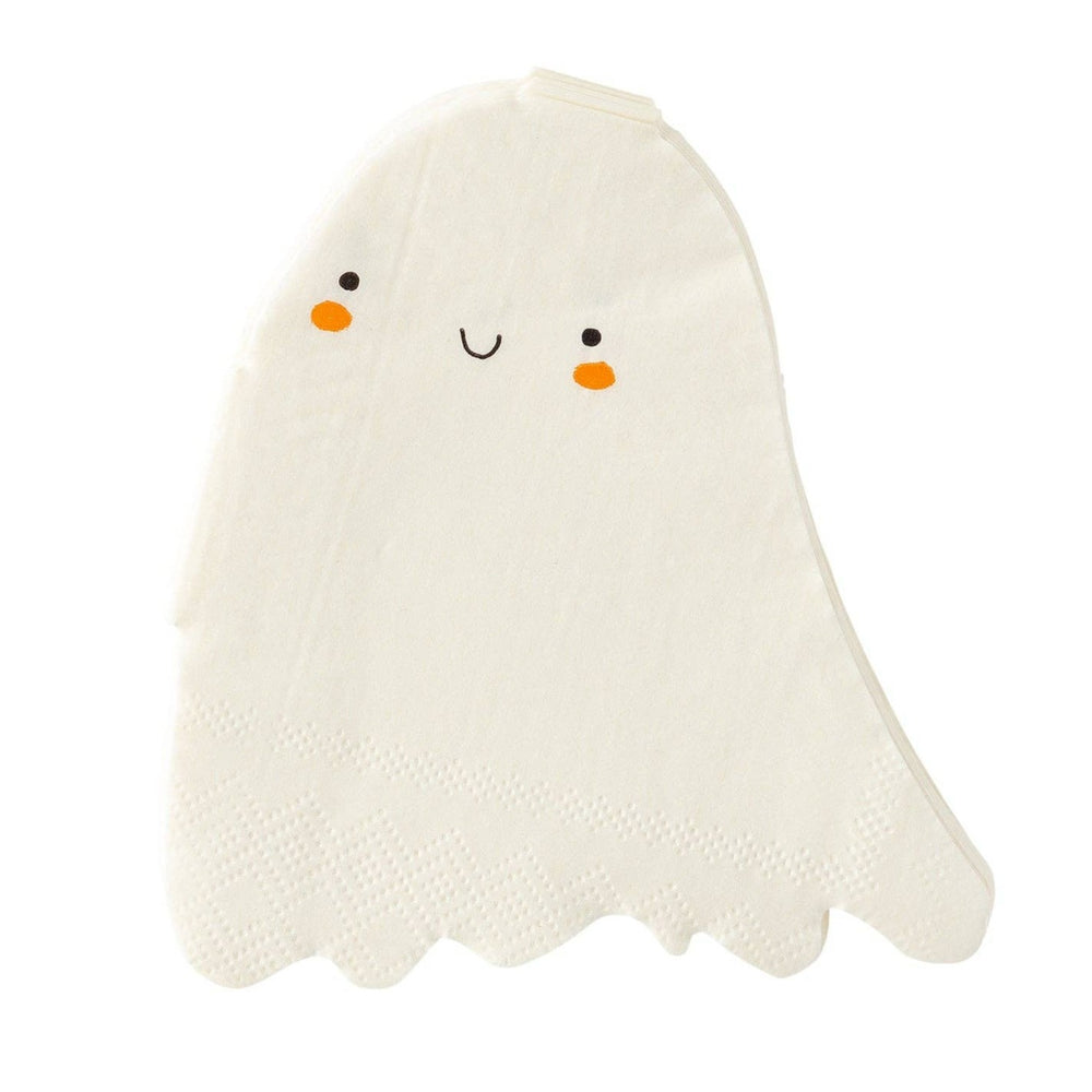 Ghost Shaped Halloween Napkins