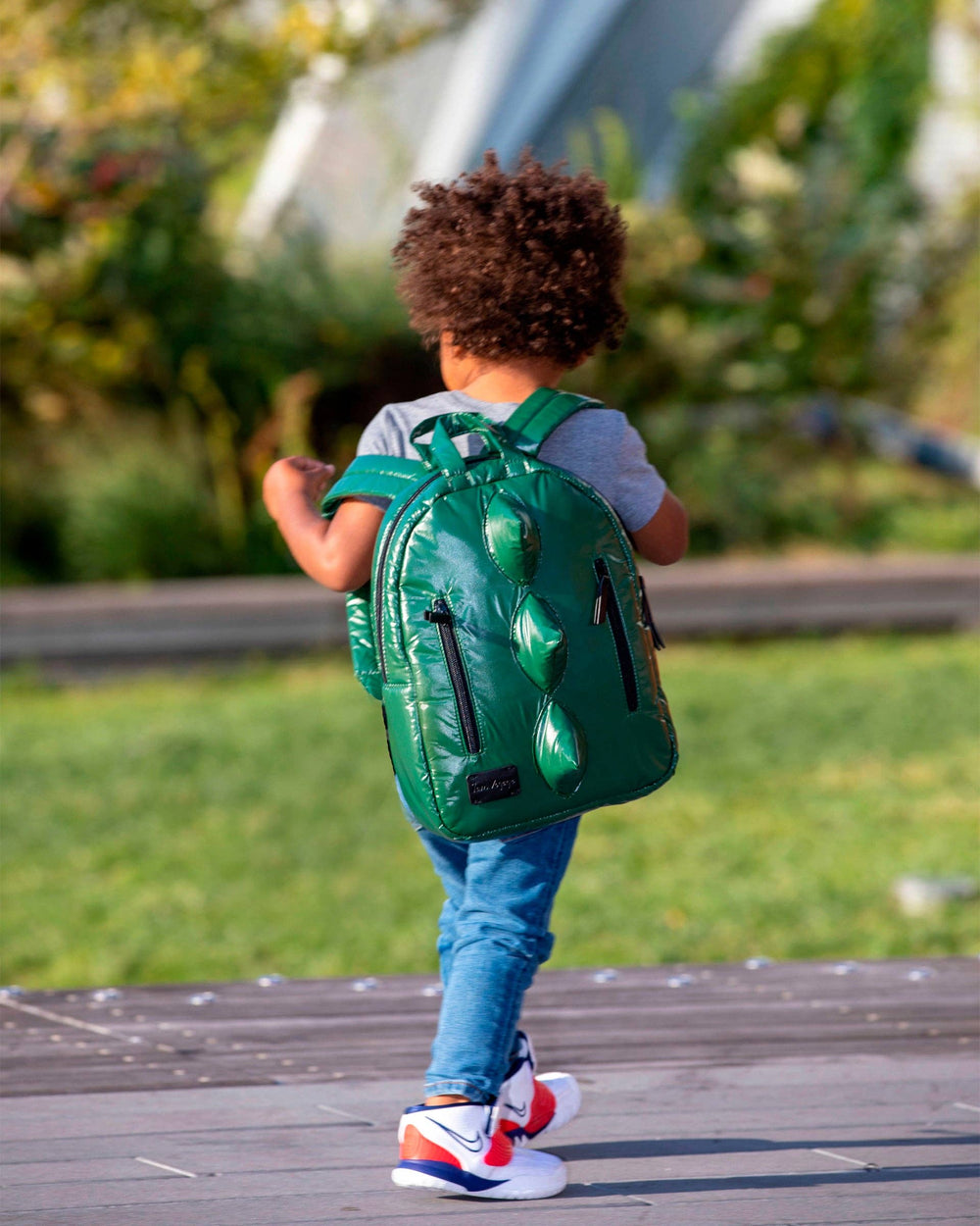 Dino Backpack - Forest Green