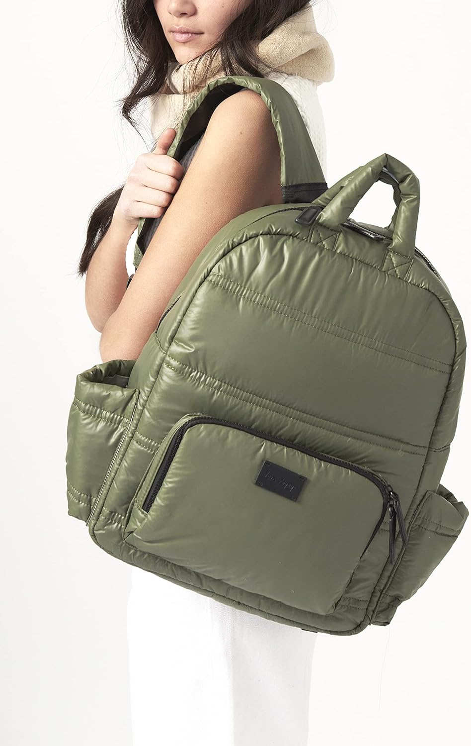 BK718 Backpack Diaper Bag - Green