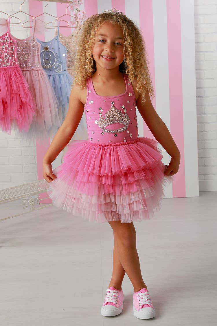 Candy Pink Tiara Dress