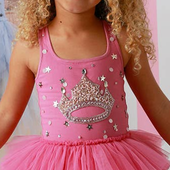 Candy Pink Tiara Dress