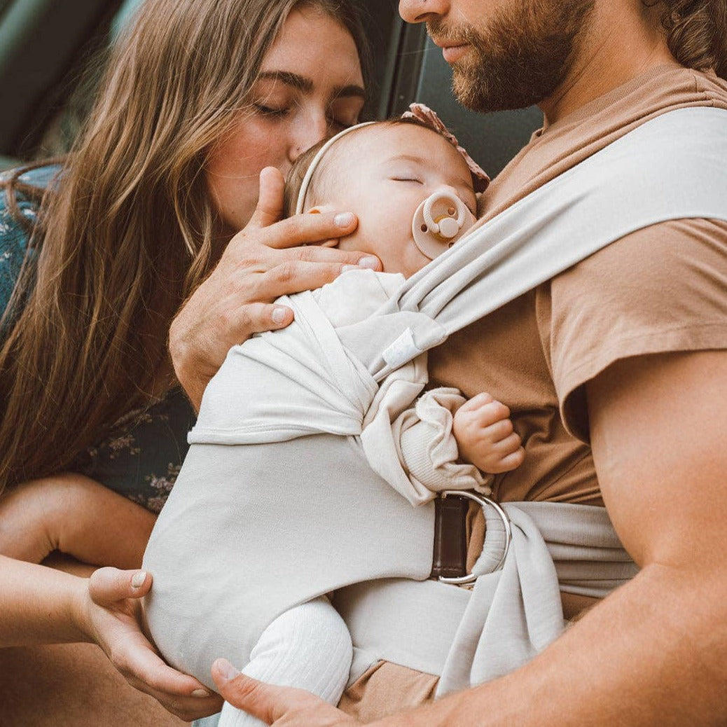 Simple Wrap Baby Carrier | Flax