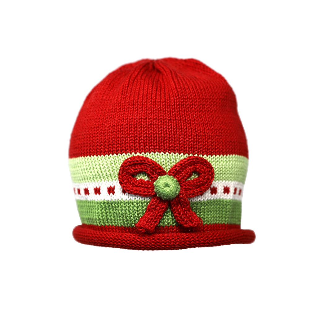 Bow Christmas Hat
