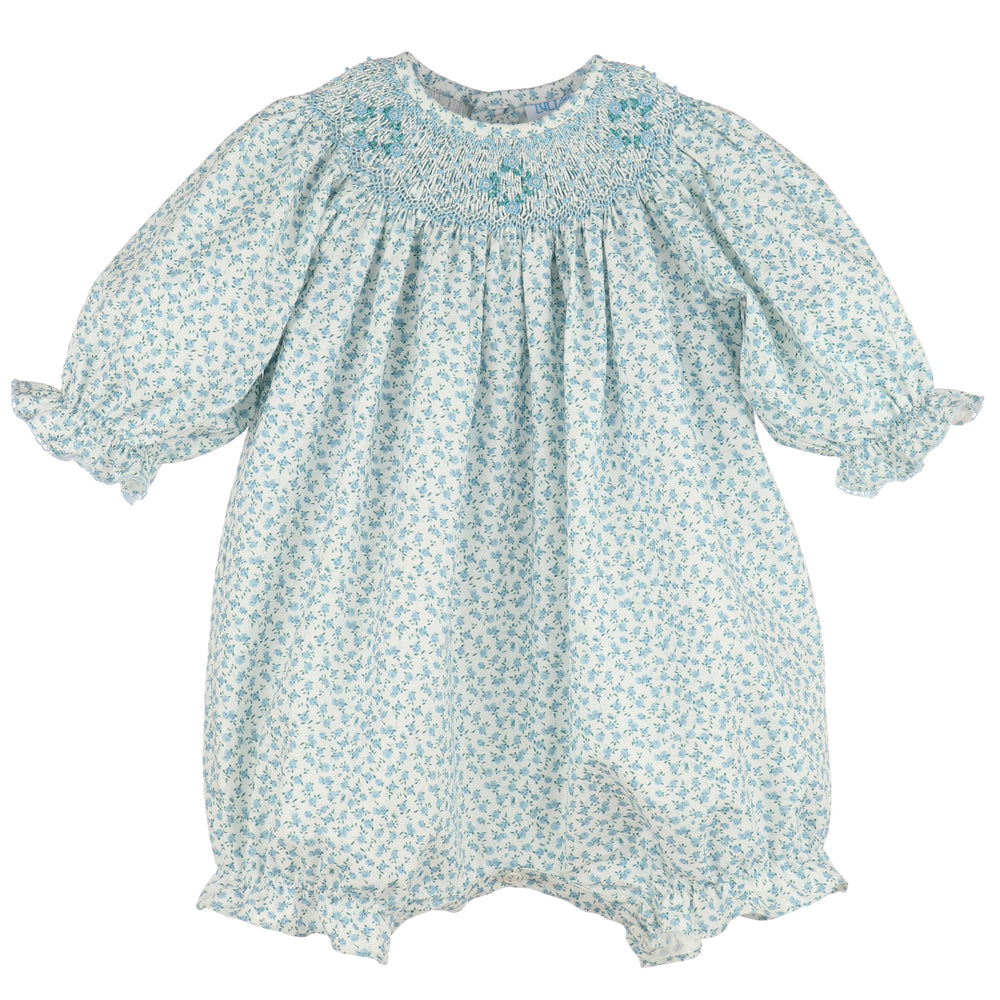 Dancing Roses Smocked Bubble