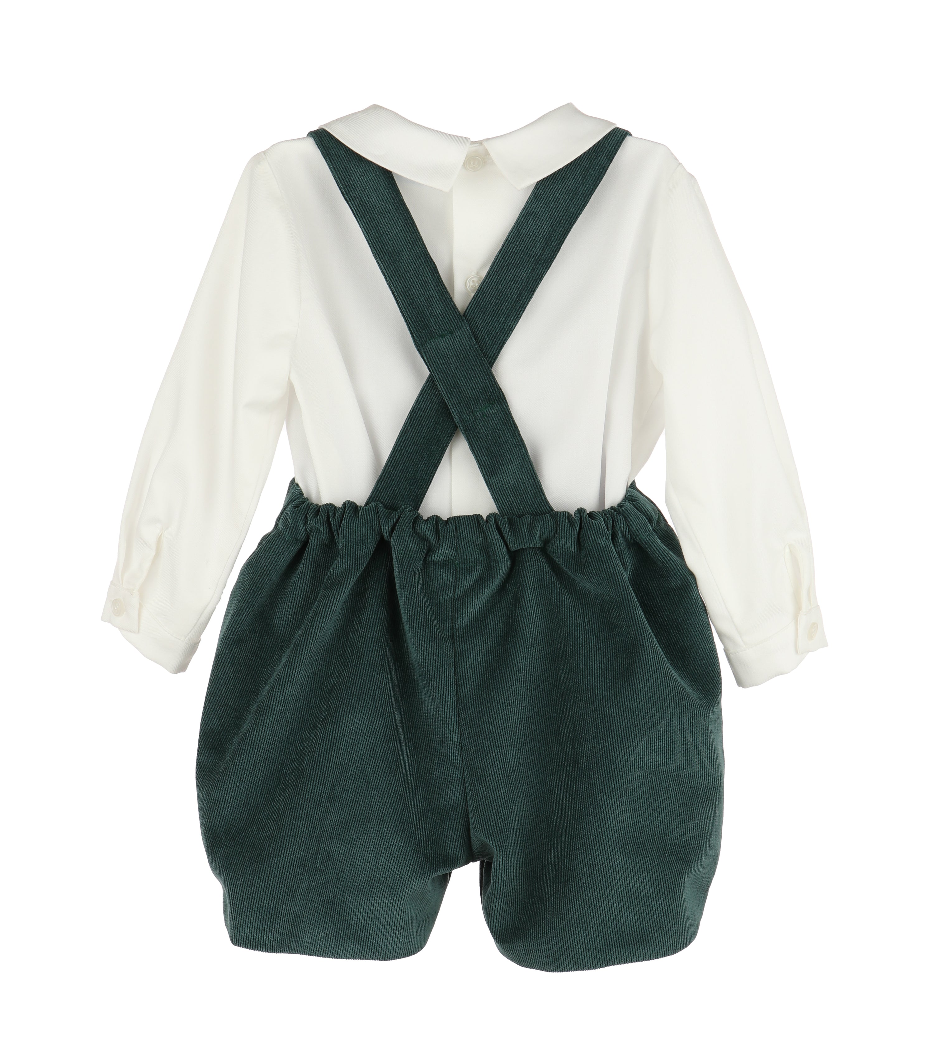 Winterberry Green Corduroy Shortall Set