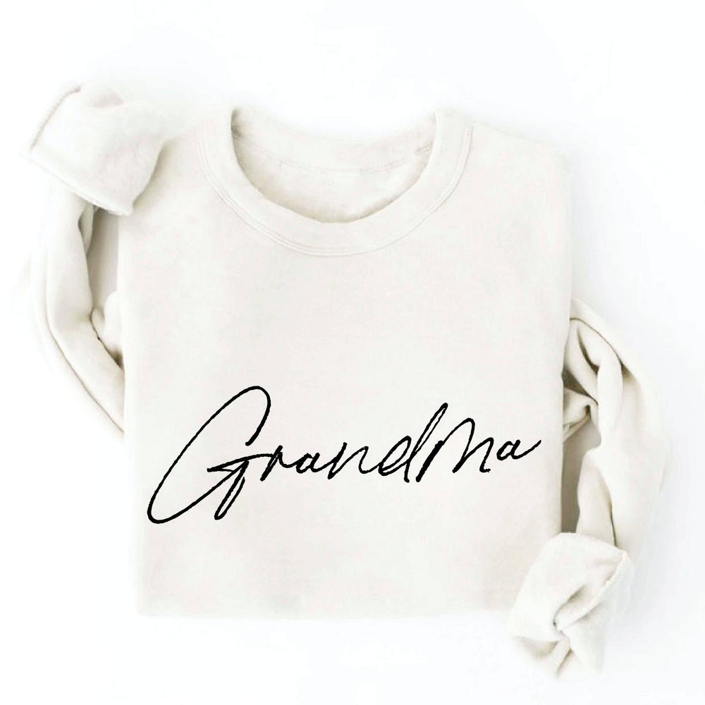 Vintage White Grandma Sweatshirt