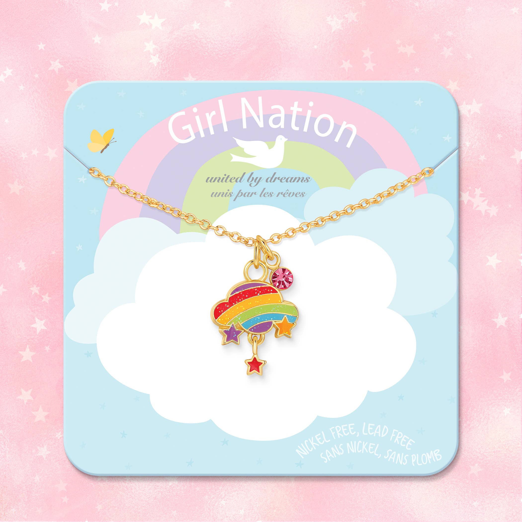 Sweet Petite Necklace- Cloud Luvs Rainbow
