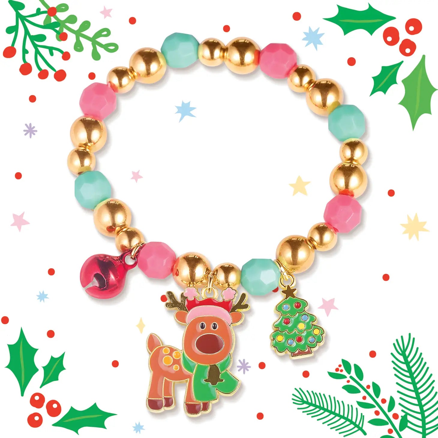 Jingle Bell Reindeer Bracelet