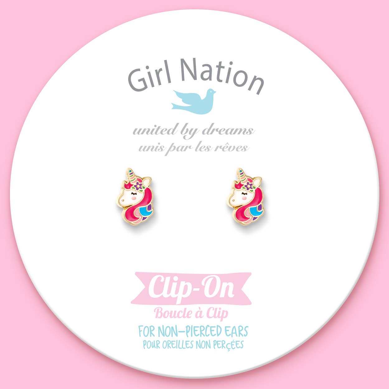 Clip On Earrings- Unicorn Dreams