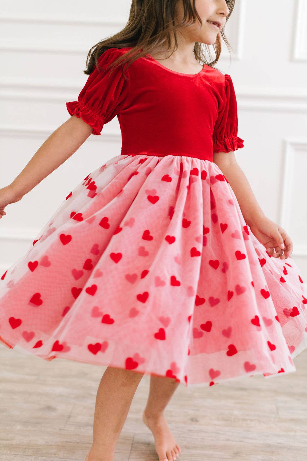 Valentine Heart Twirl Dress
