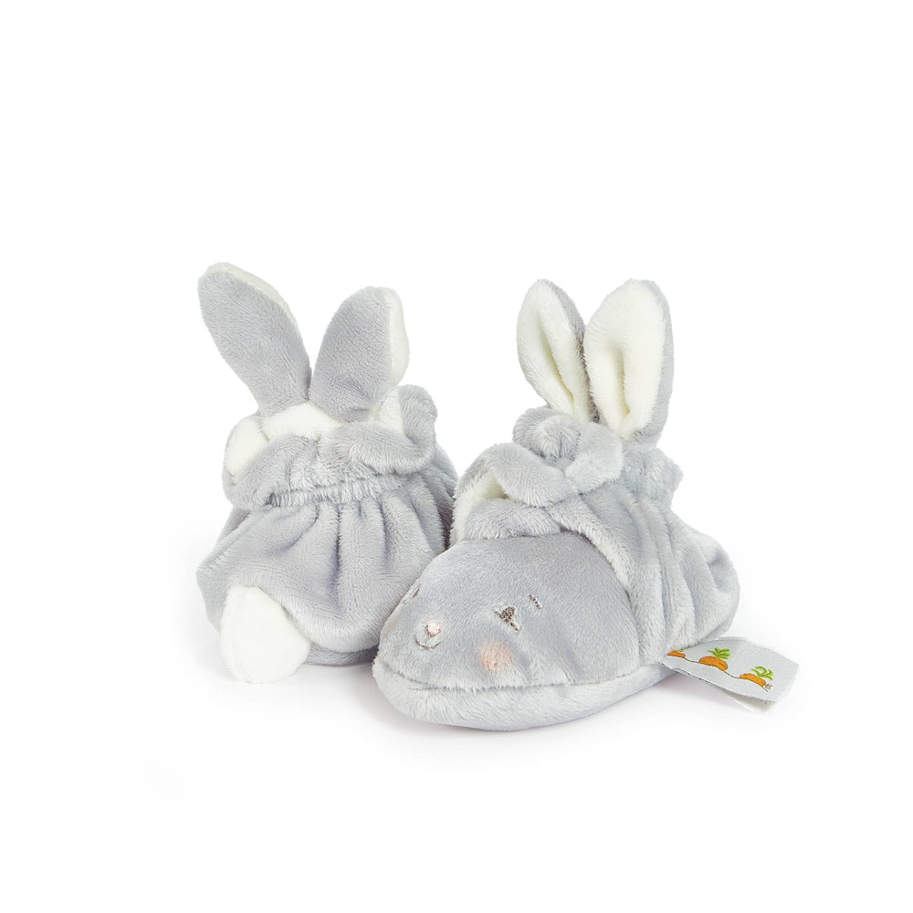 Bloom Bunny Hoppy Feet Slippers - Grey