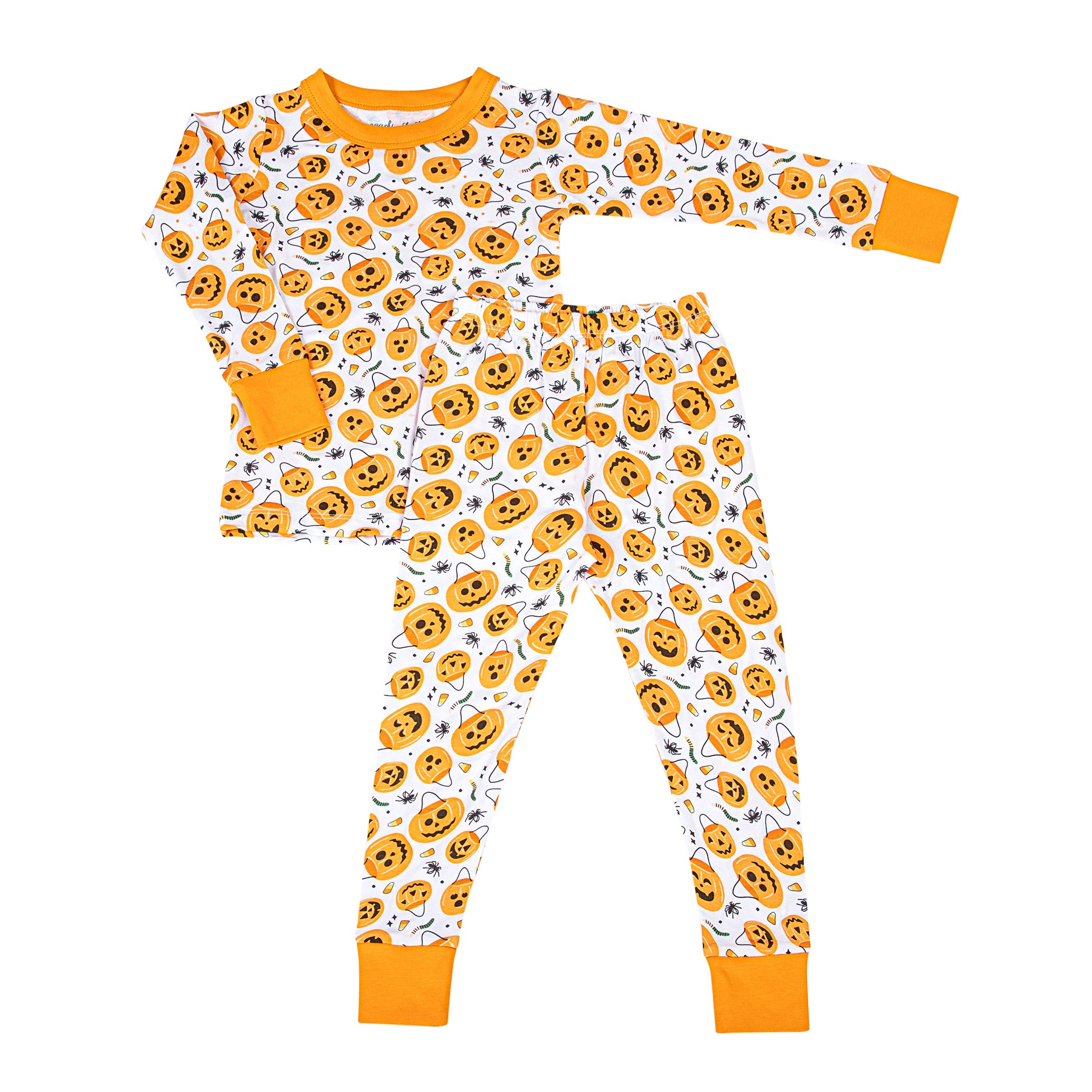 Jack O' Lantern Jamboree Long Pajamas