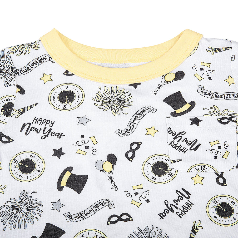 Happy New Year! Girl's Long Sleeve Nightdress