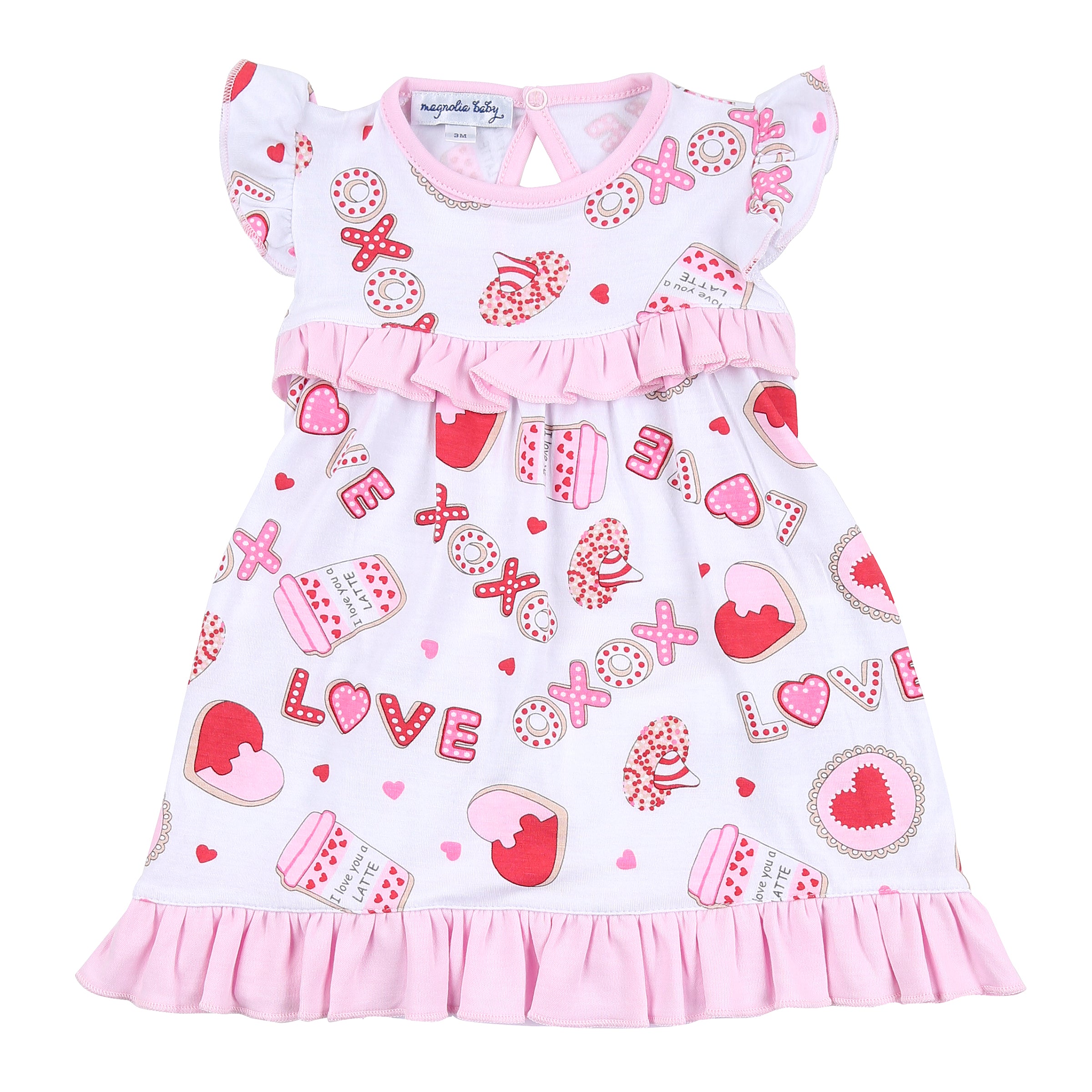 Sweet Valentine Bamboo Toddler Dress