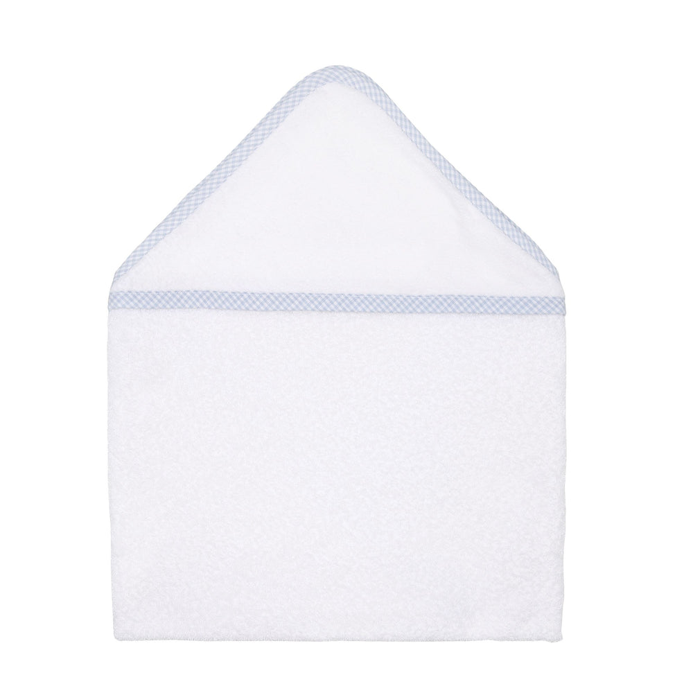 Gingham Essentials Towel - Light Blue