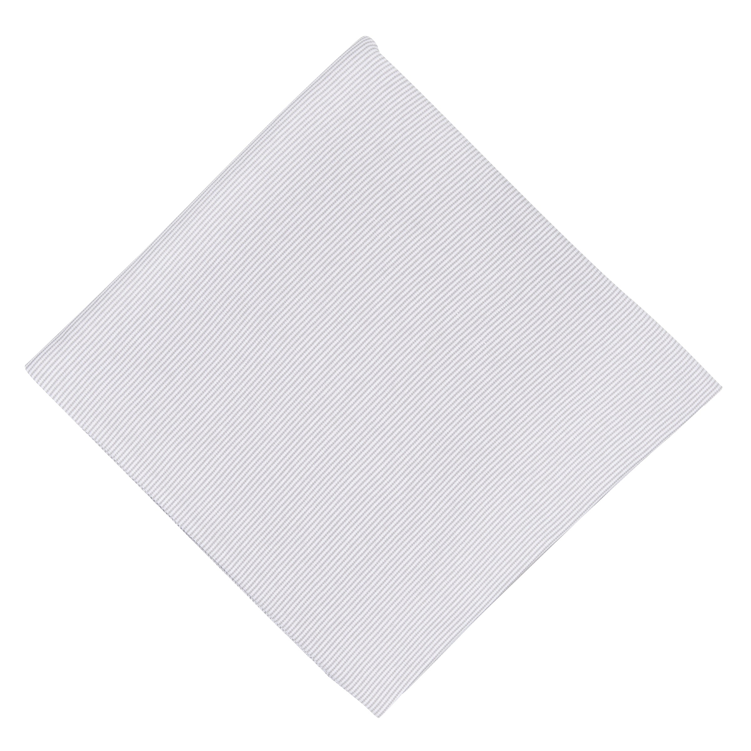 Mini Stripe Swaddle Blanket - Grey