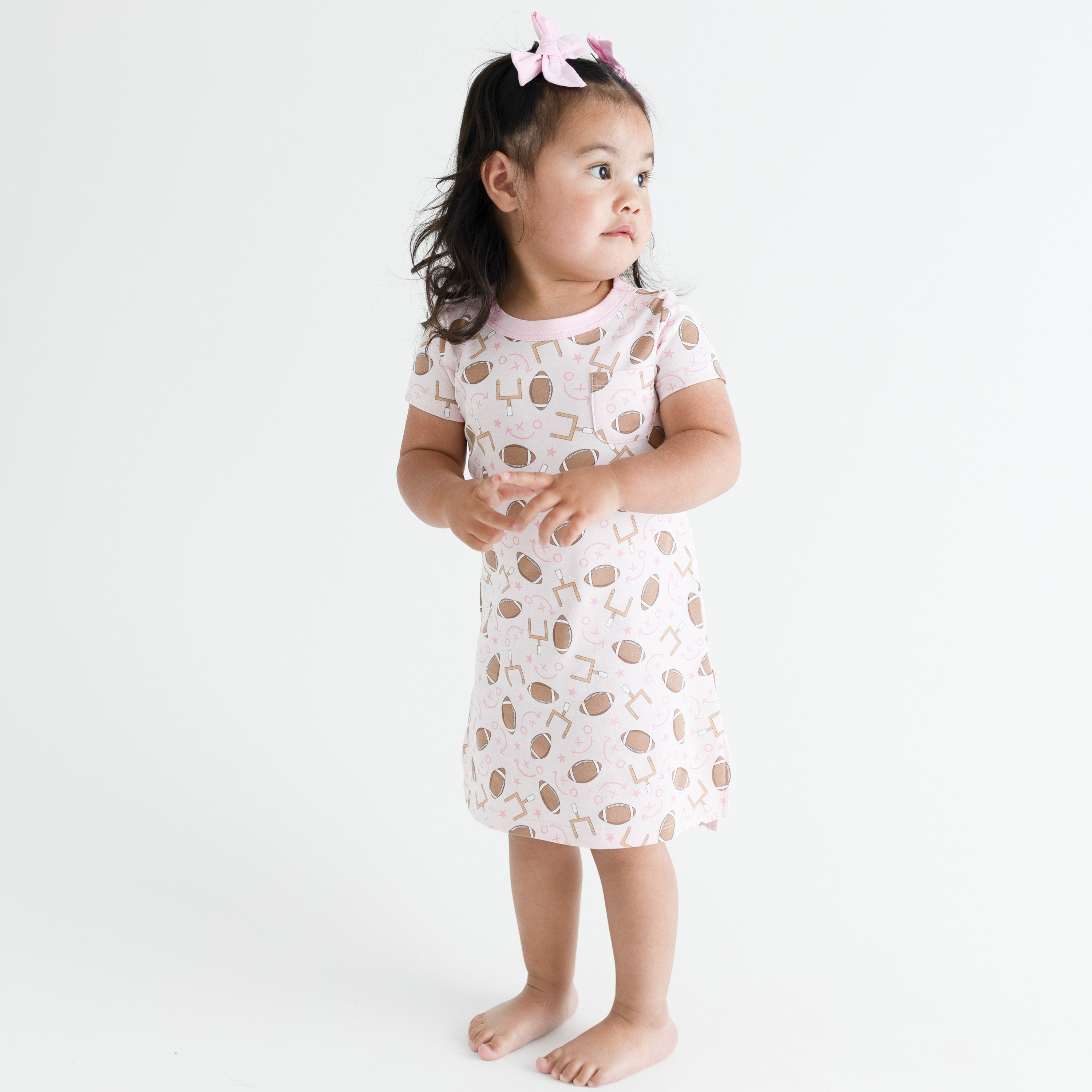 Kick Off! Girl's Short Sleeve Nightdress