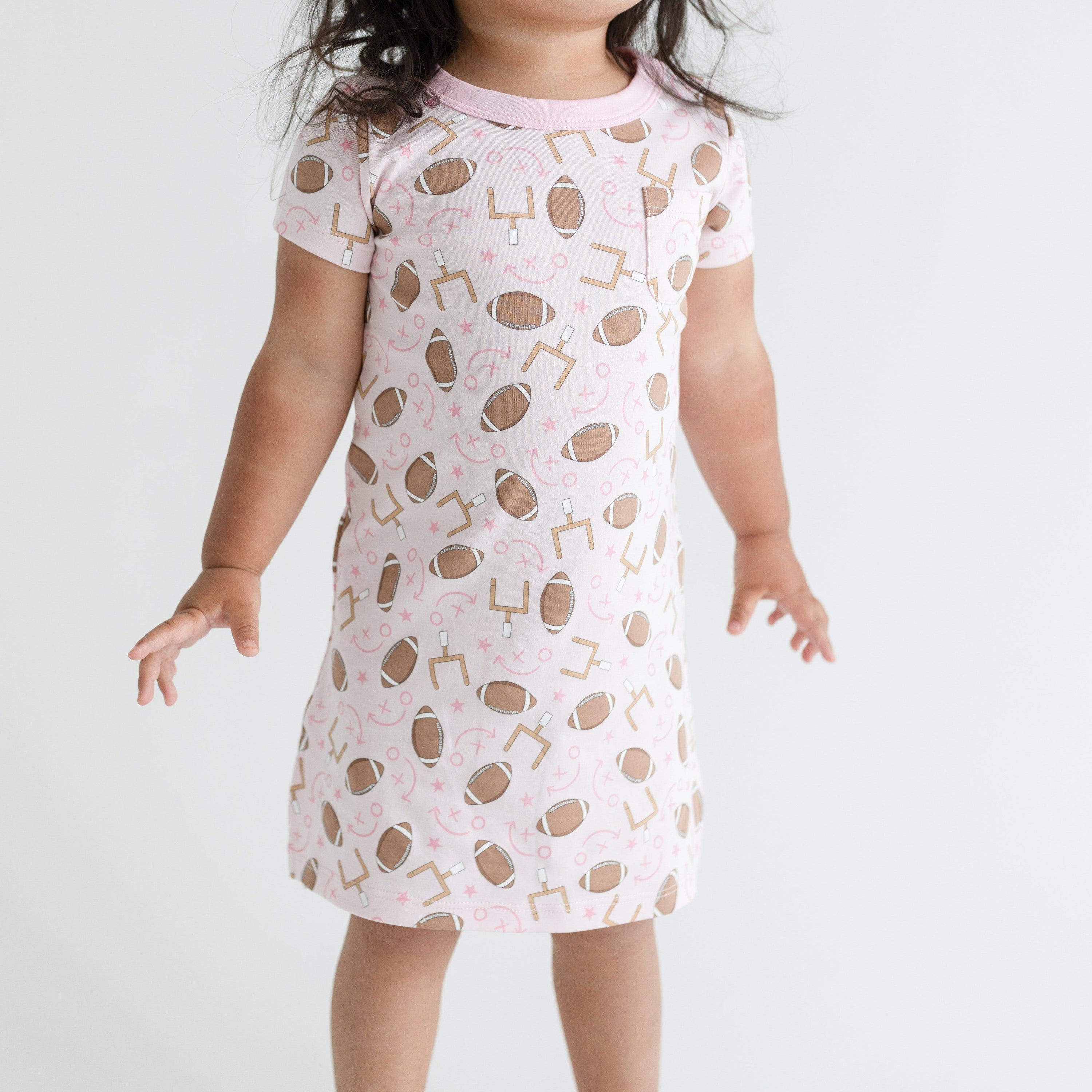 Kick Off! Girl's Short Sleeve Nightdress