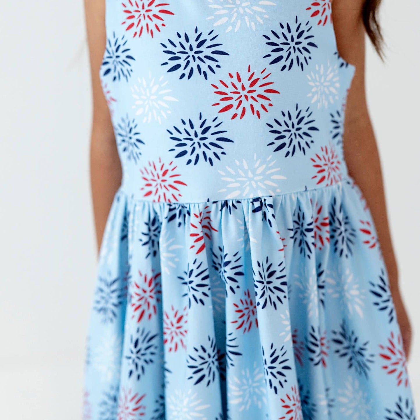 Charlotte Pocket Twirl 4th of July Dress