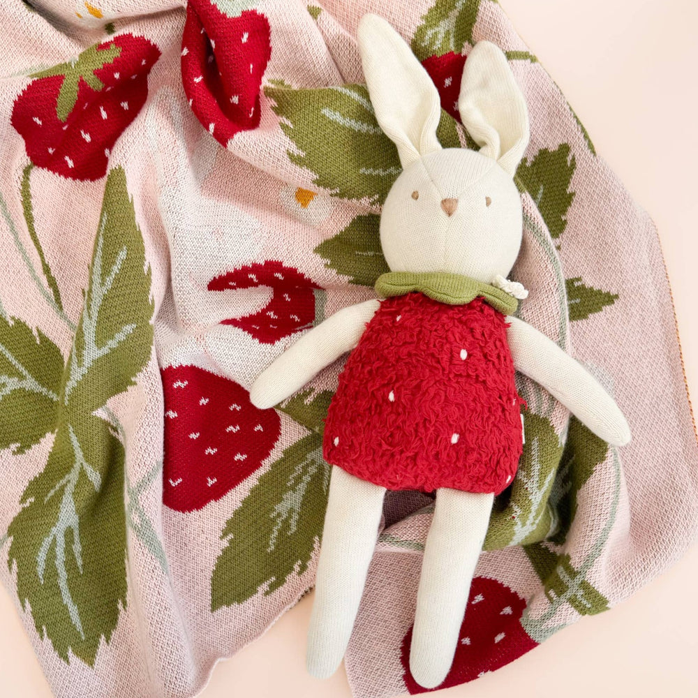 Strawberry Bunny Toy