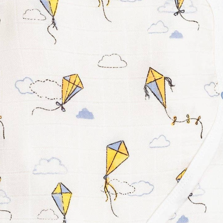 Muslin Side Snap Kimono - Kites