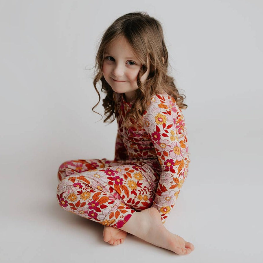Wild Child Floral Pajamas