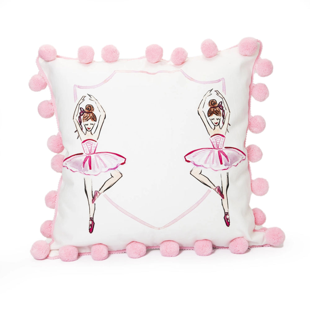 Ballerina Pillow Sham with Pillow Insert - Brunette