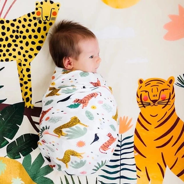 Bamboo Swaddle - In the Jungle