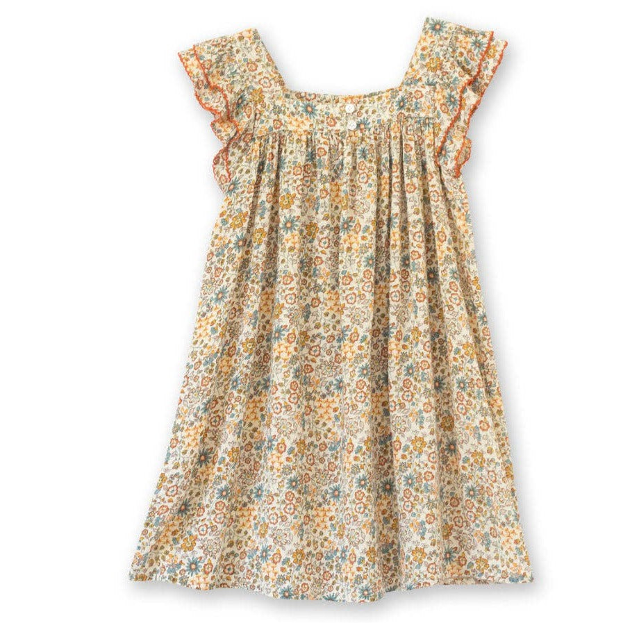 Everly Dress - Cottonfield Floral