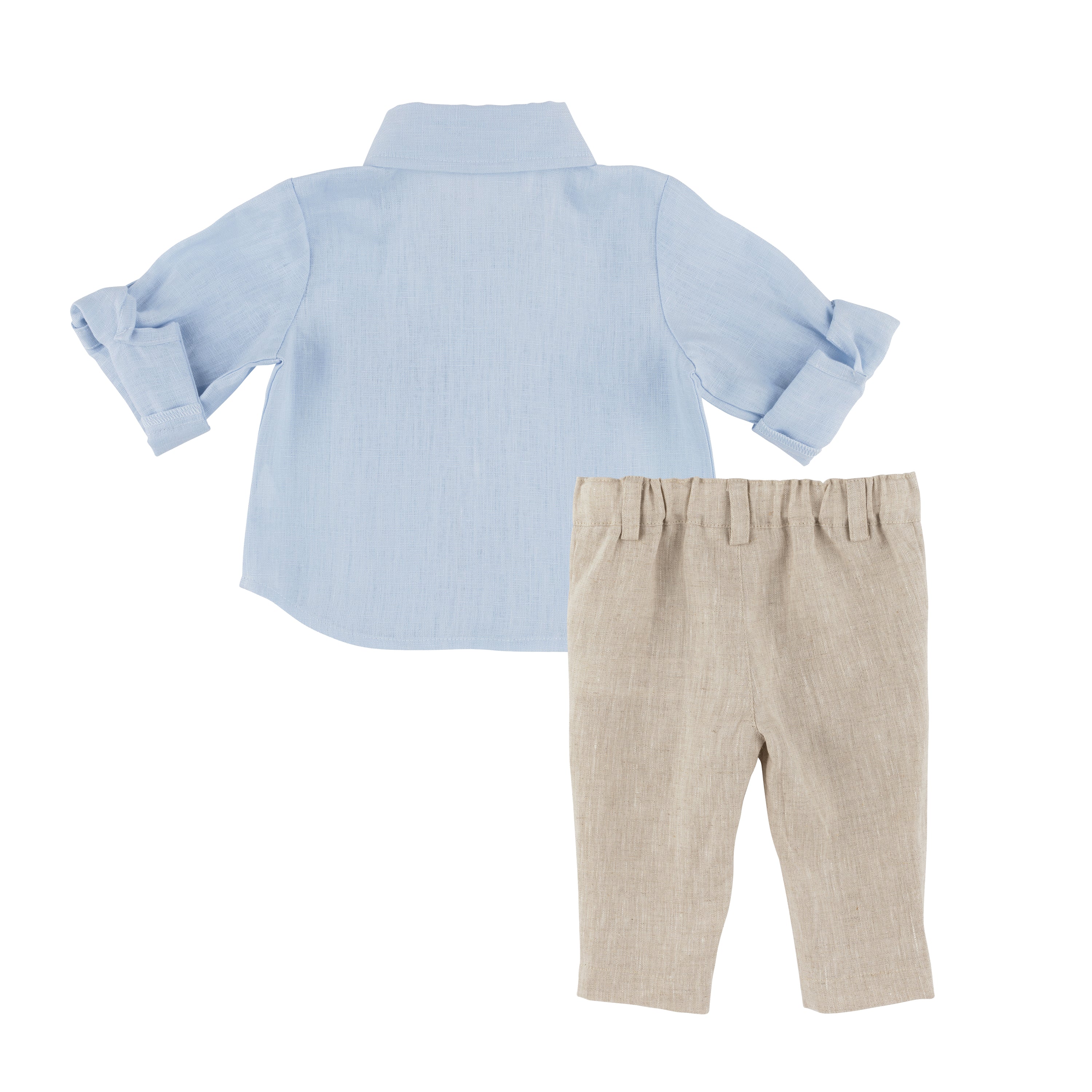 Linen Shirt & Pants Set
