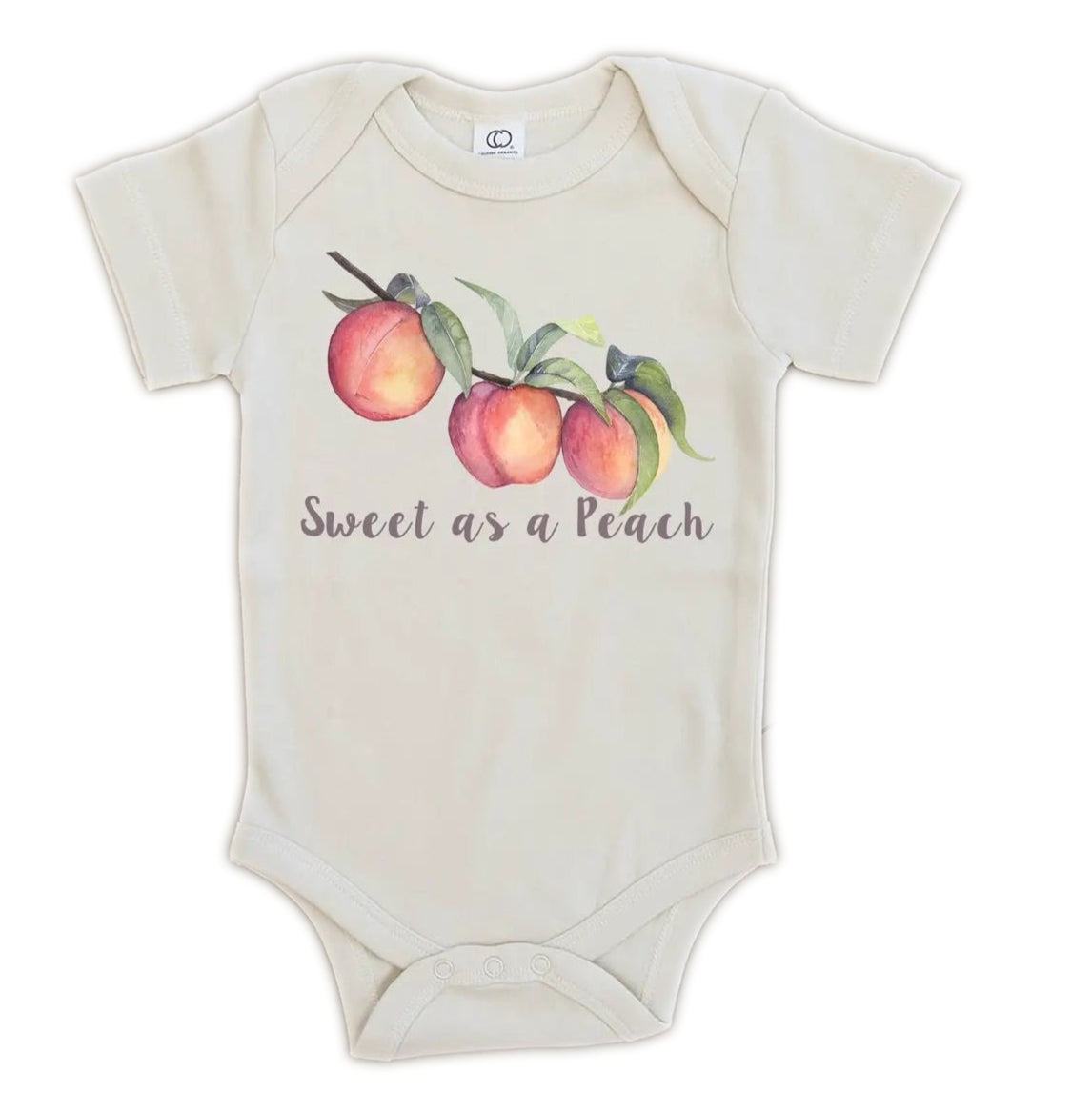 Sweet as a Peach Baby Onesie