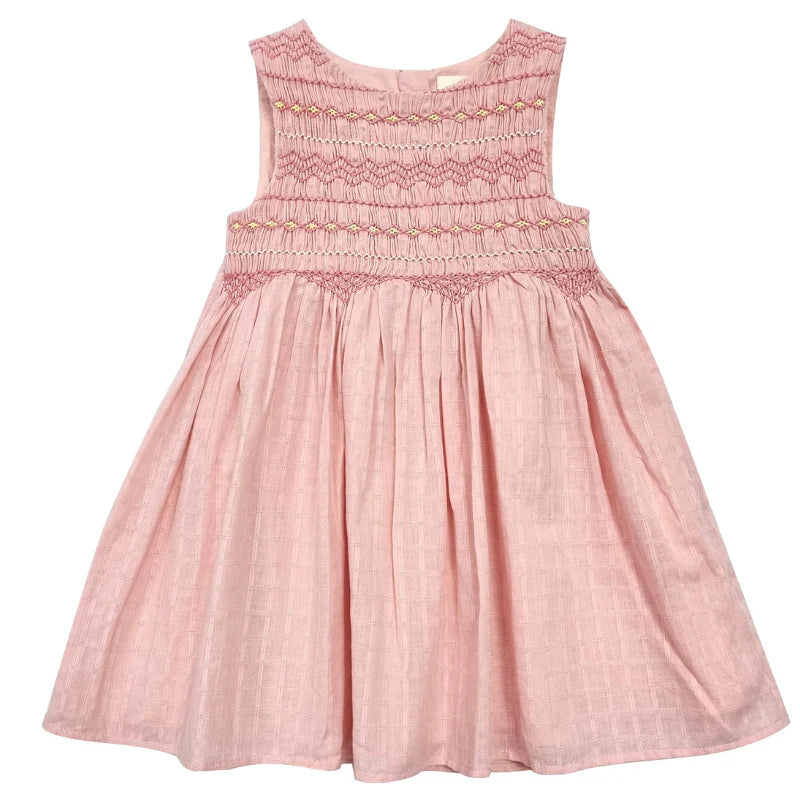 Smocked Party Dress