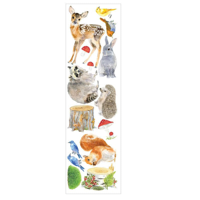 Woodland Tree & Animals Wall Stickers