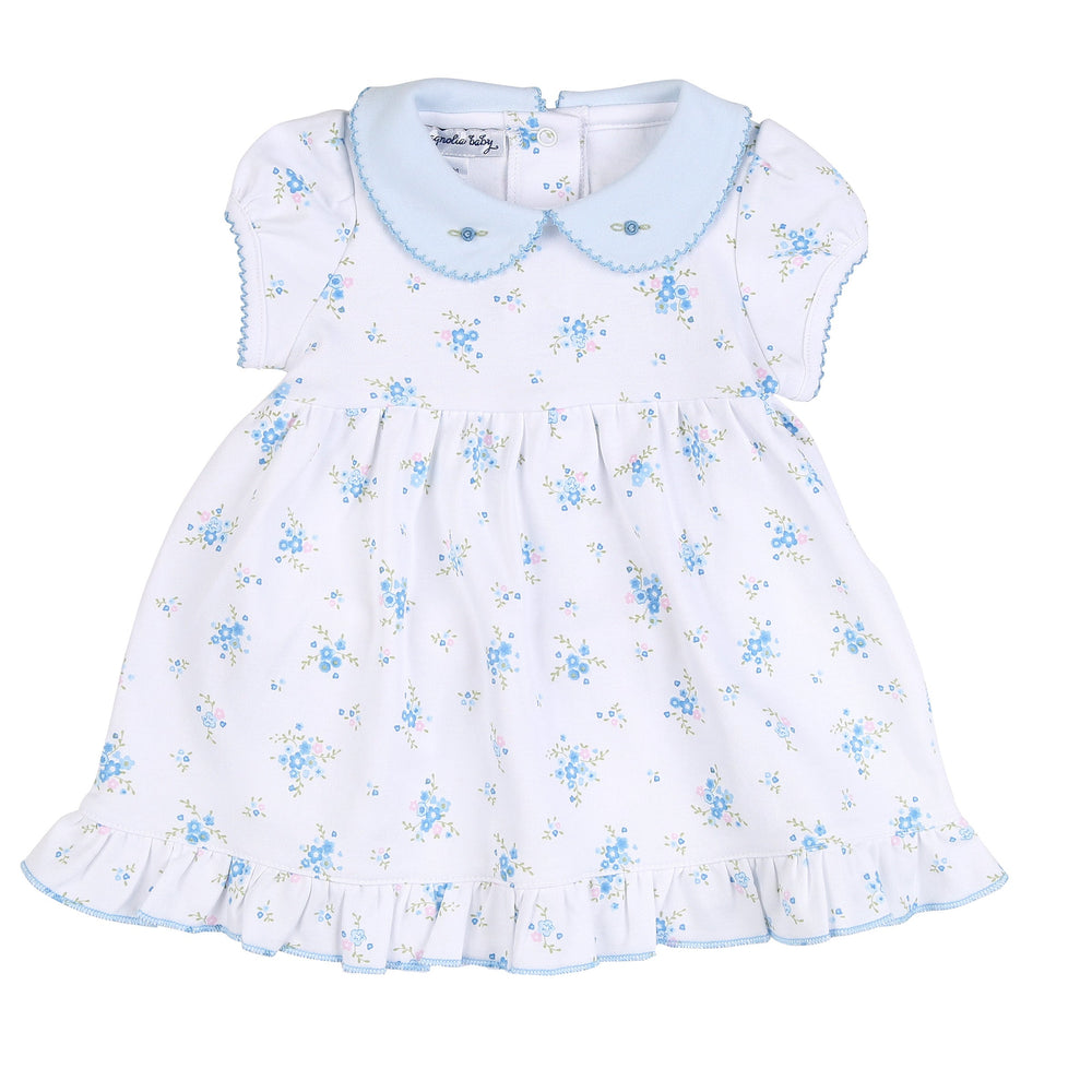 Magnolia Baby Samantha's Classics Collared Printed Short Sleeve Dress Set