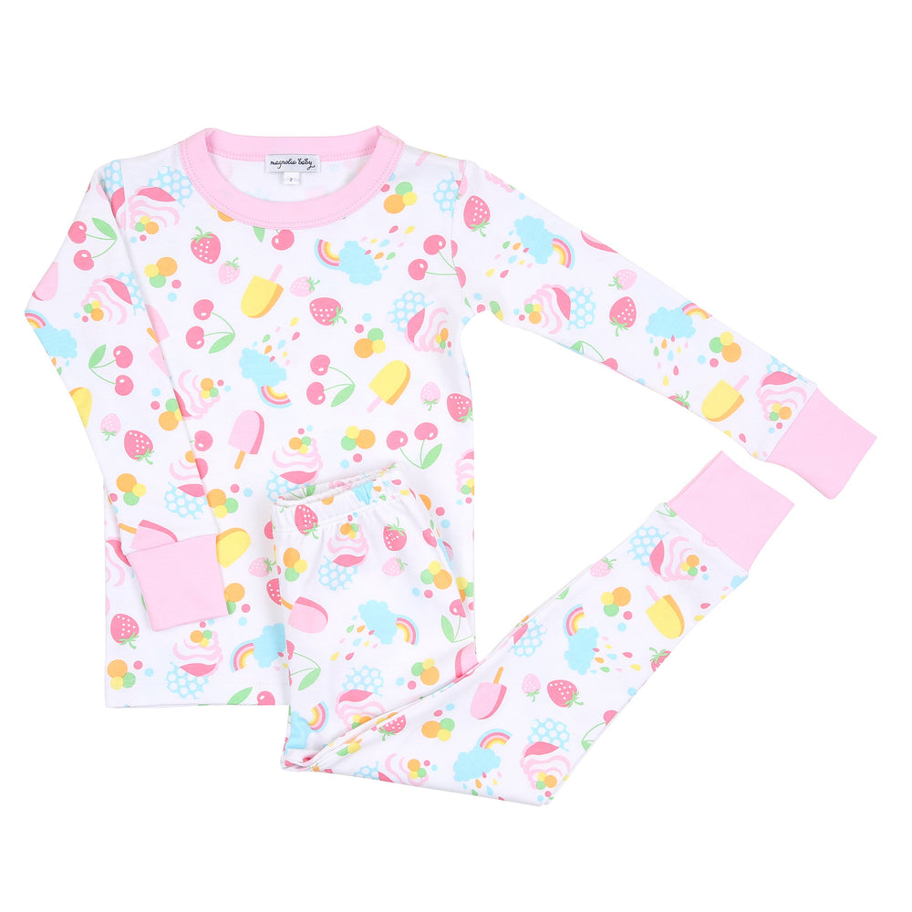 Magnolia Baby Pink Summer Treats Long Pajama