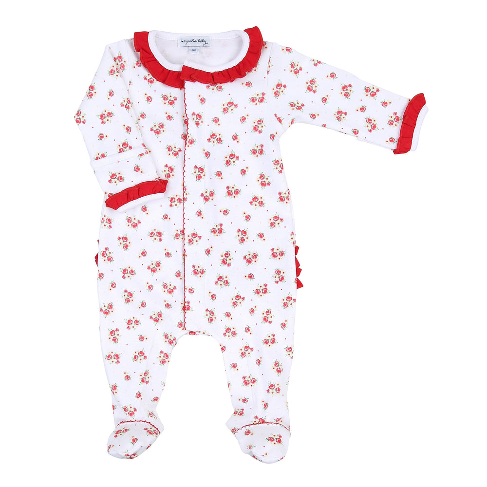 Holiday Annalise's Classics Print Footie