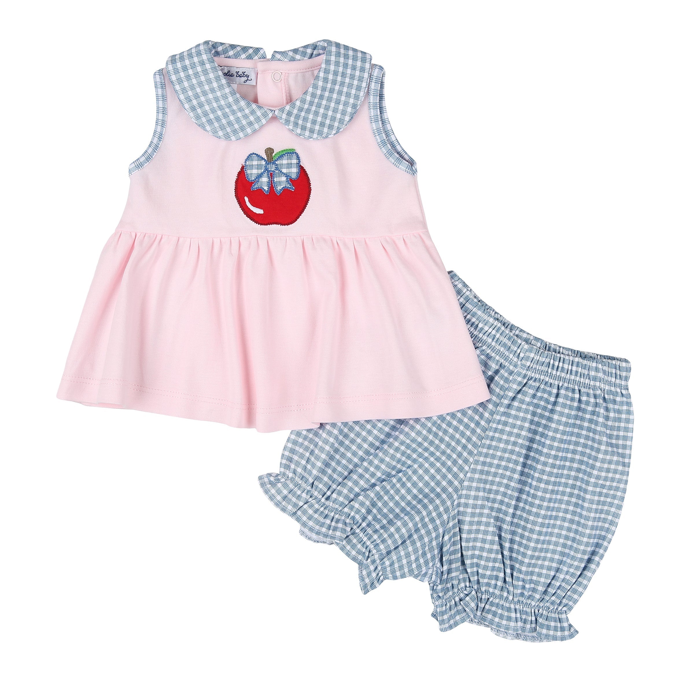 Red Delicious Sleeveless Bloomers Set