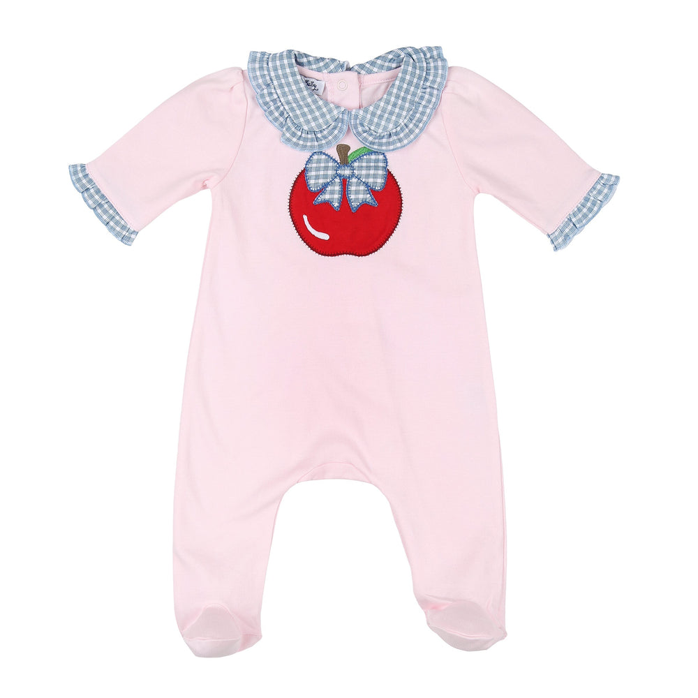 Red Delicious Ruffle Footie