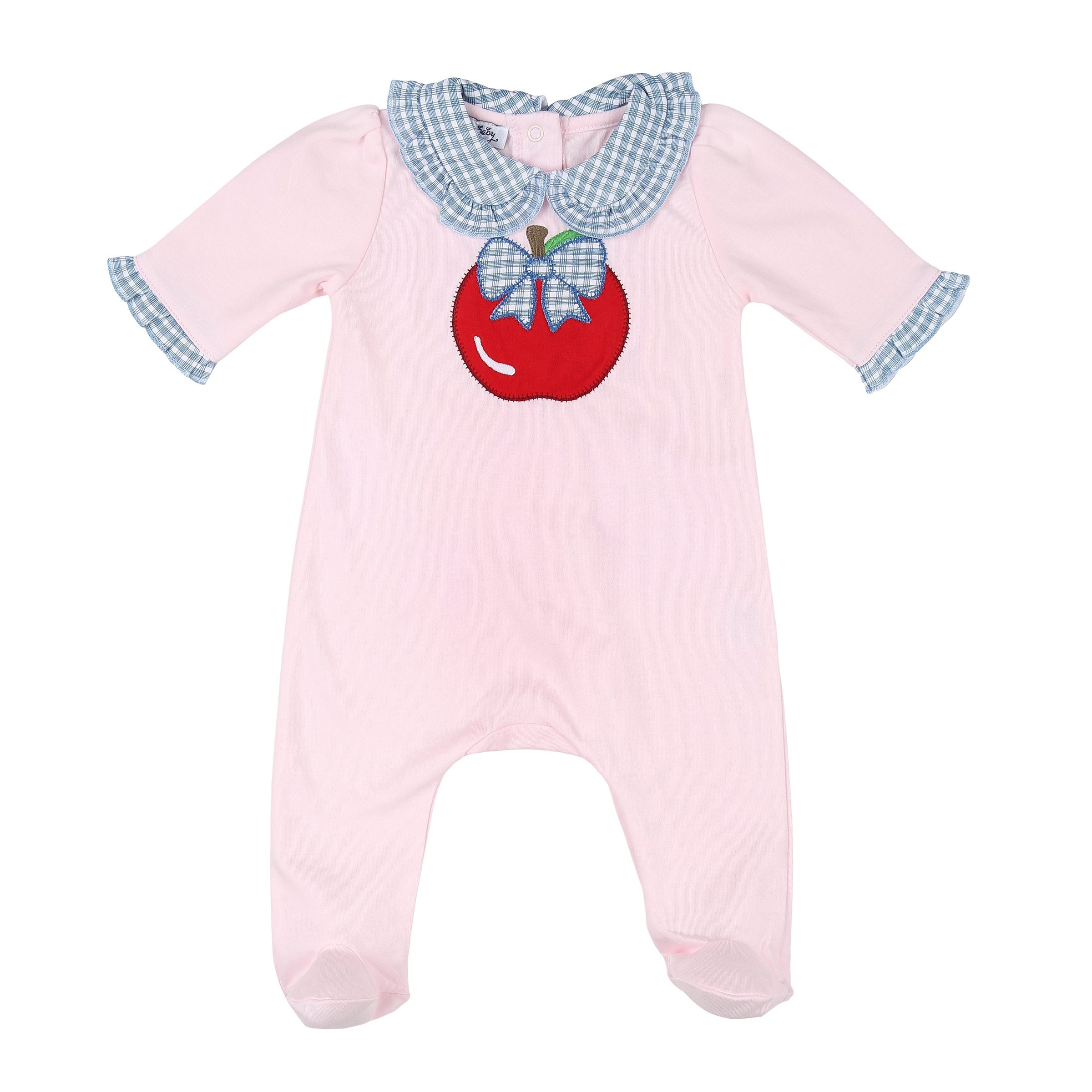 Red Delicious Ruffle Footie