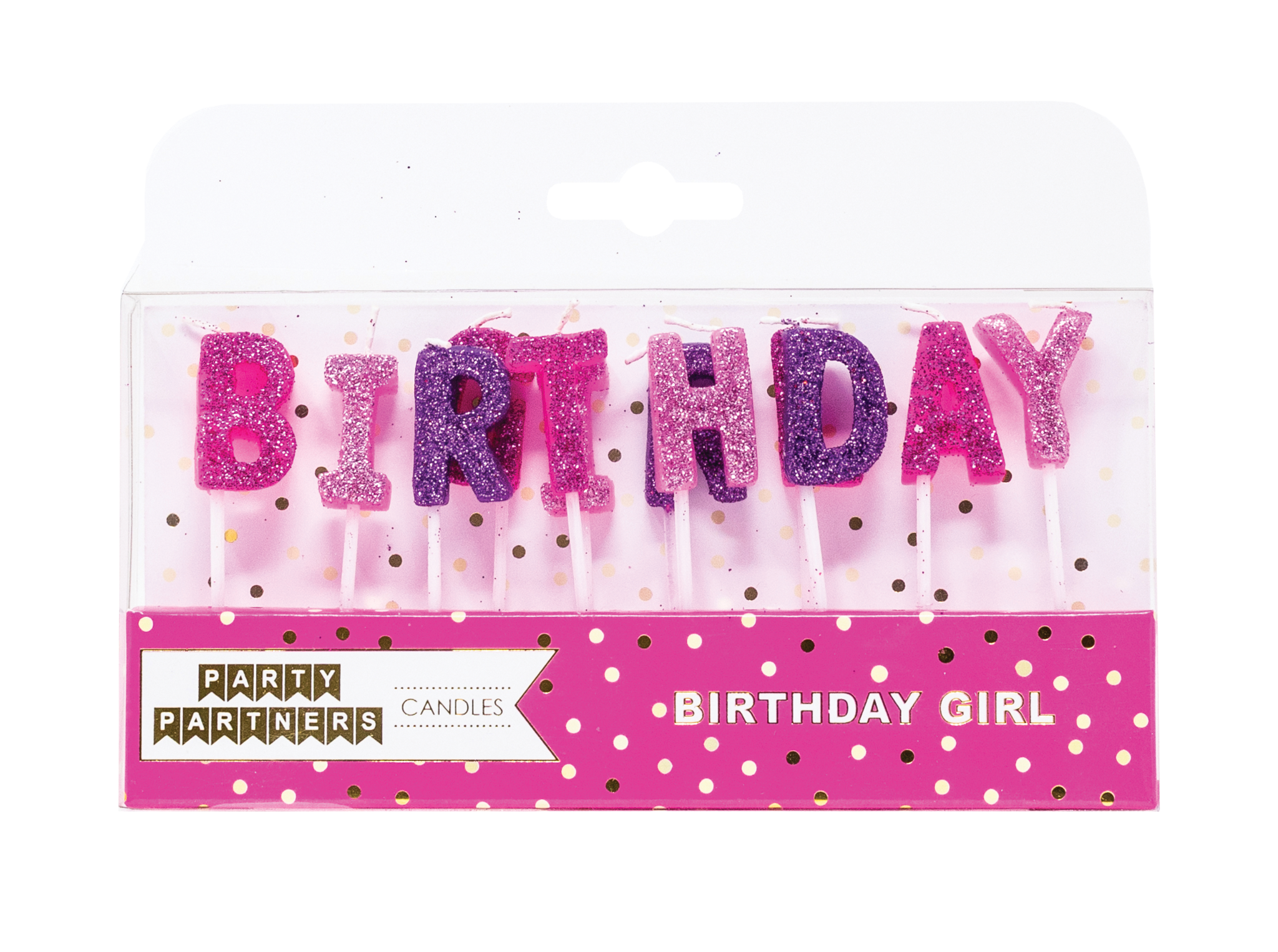 Birthday Girl Candle Set