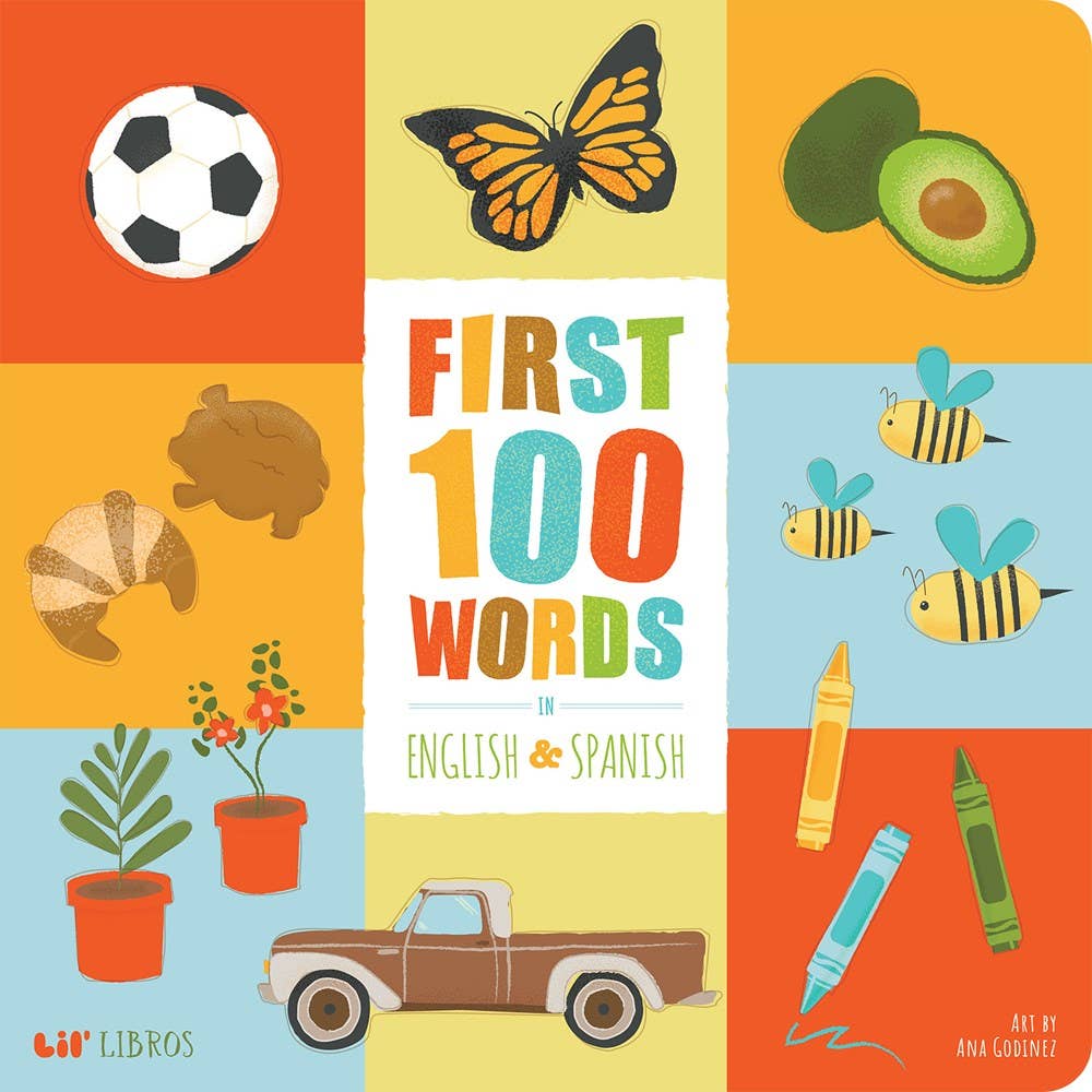 Lil' Libros First 100 Words in English & Spanish