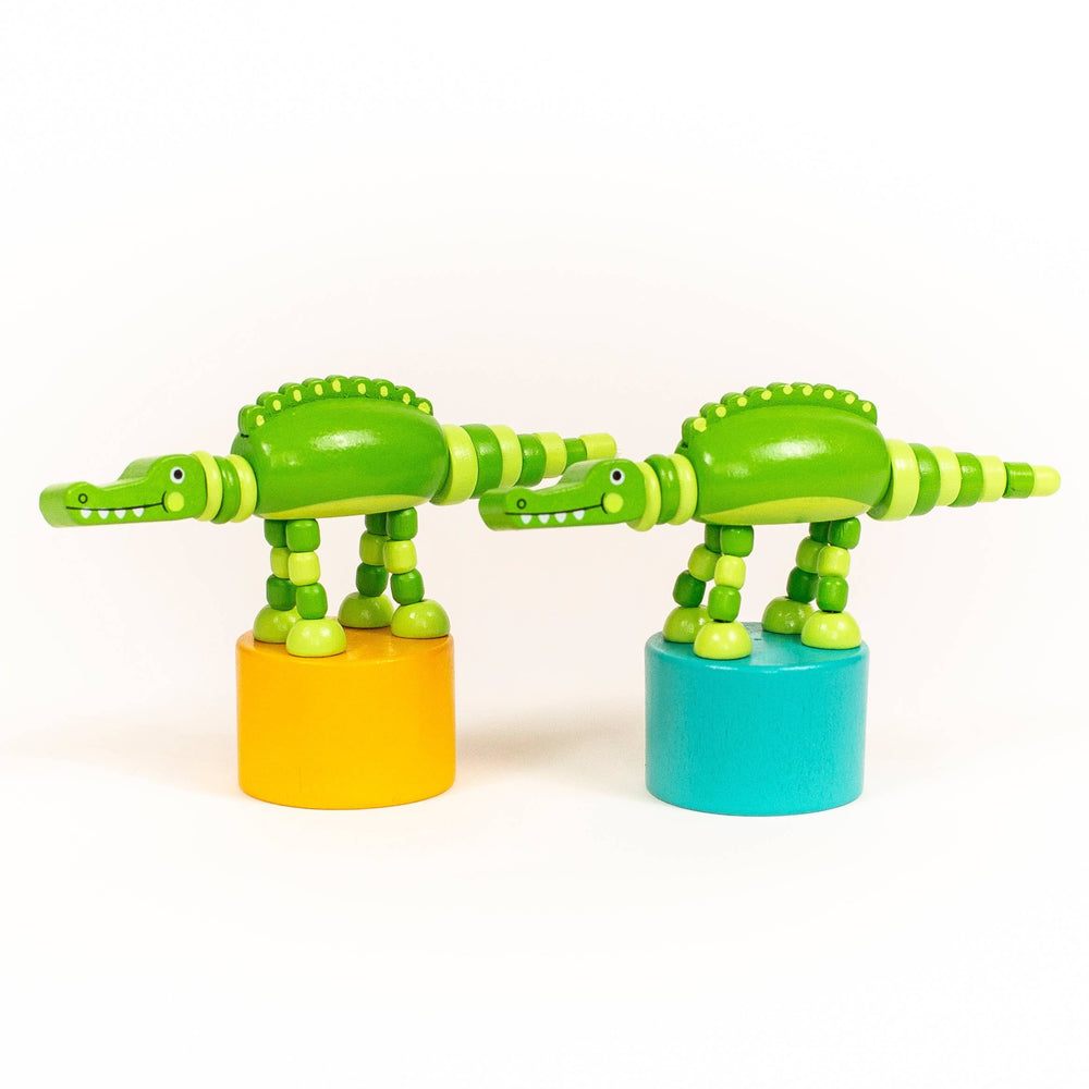 Alligator Push Puppet Toy