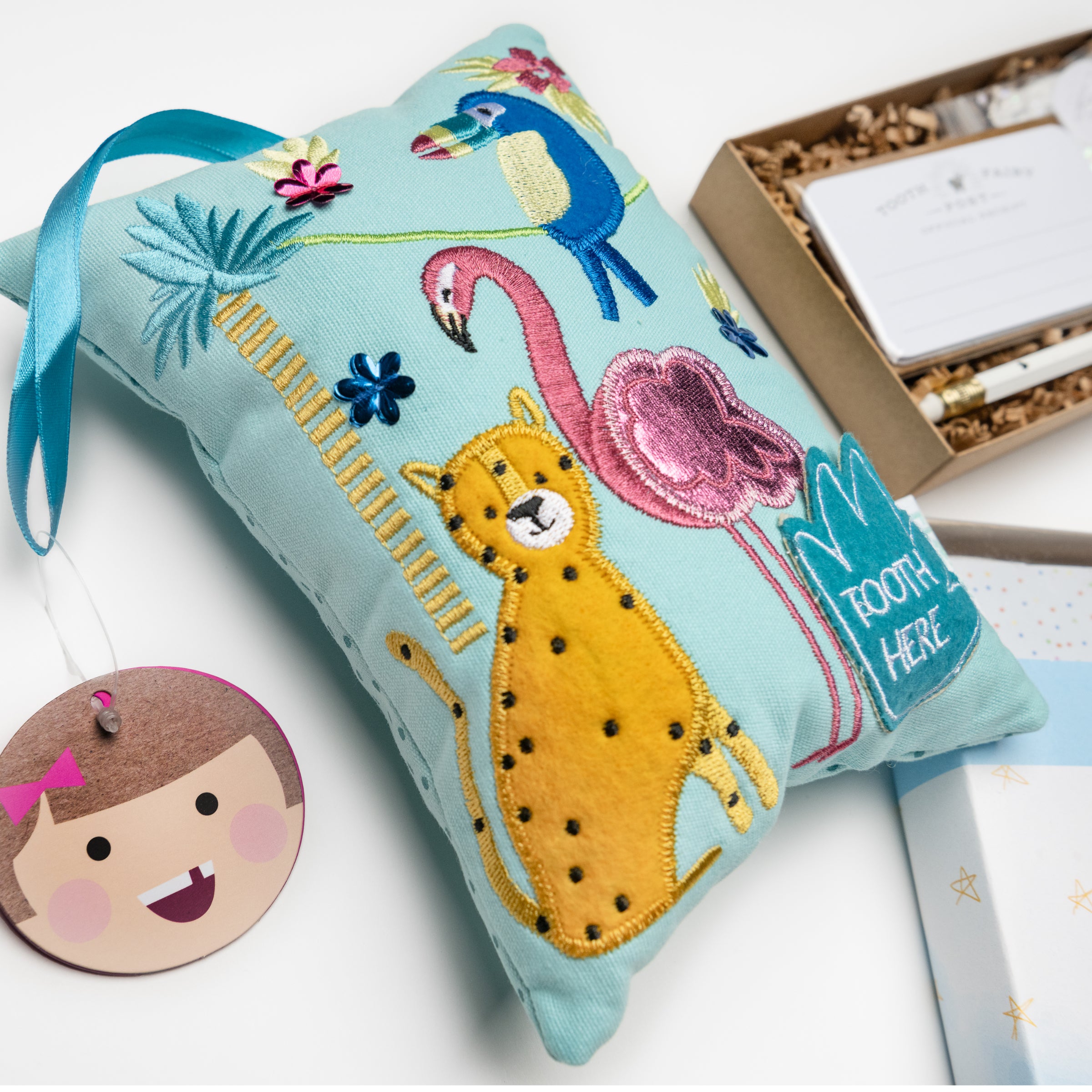 Jungle Tooth Fairy Pillow