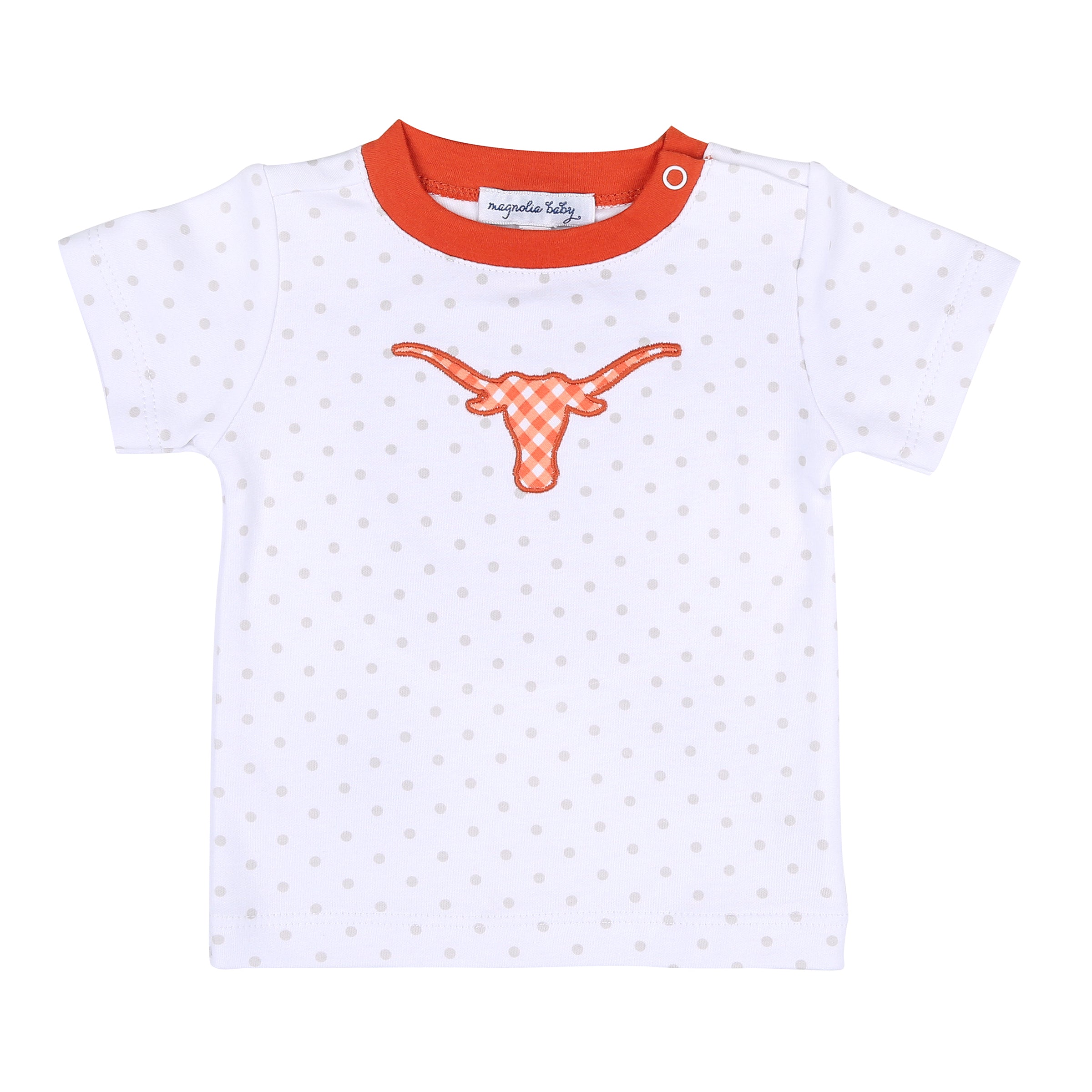 Gingham Longhorn Baby & Toddler T-Shirt