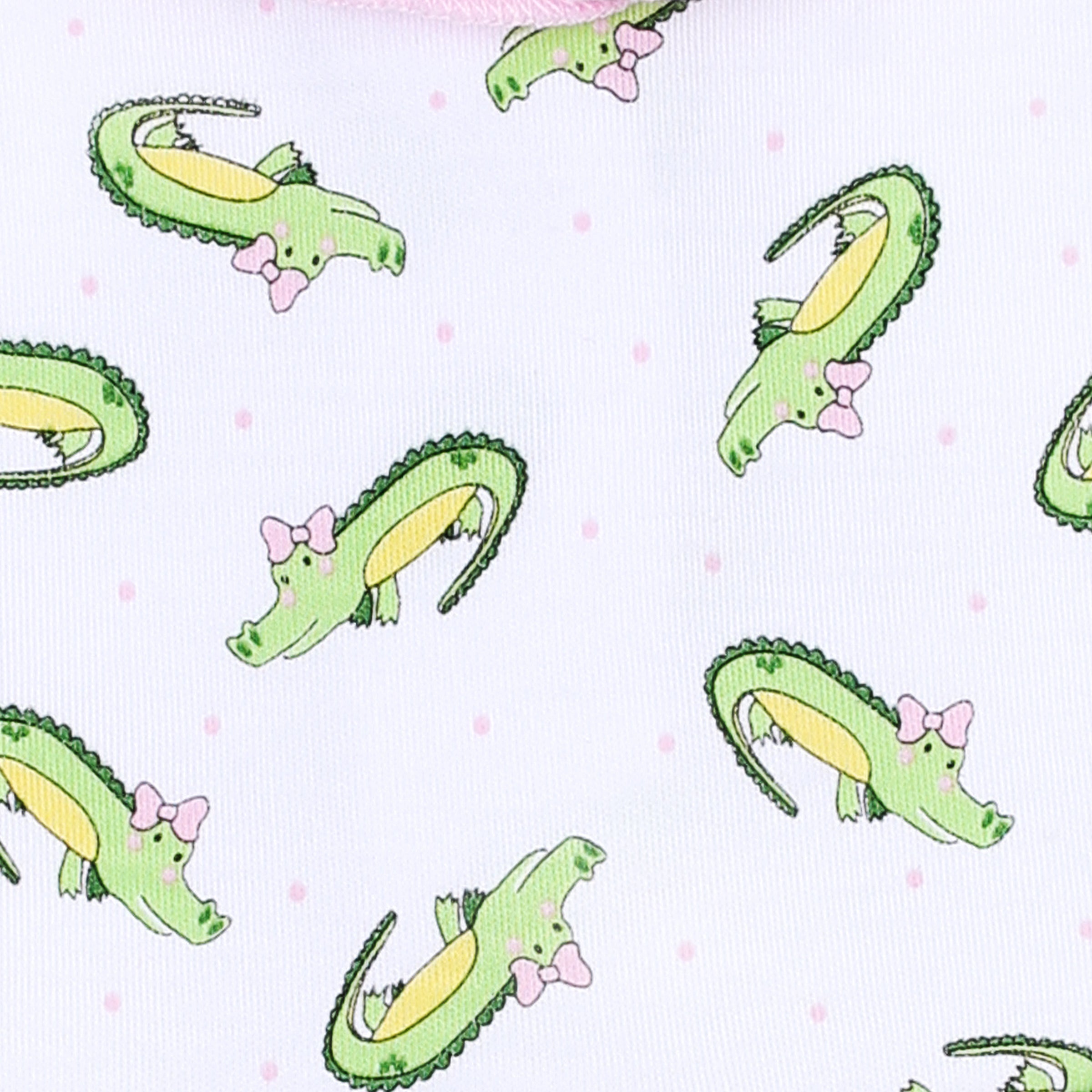 Alligator Friends Print Sleeveless Toddler Dress