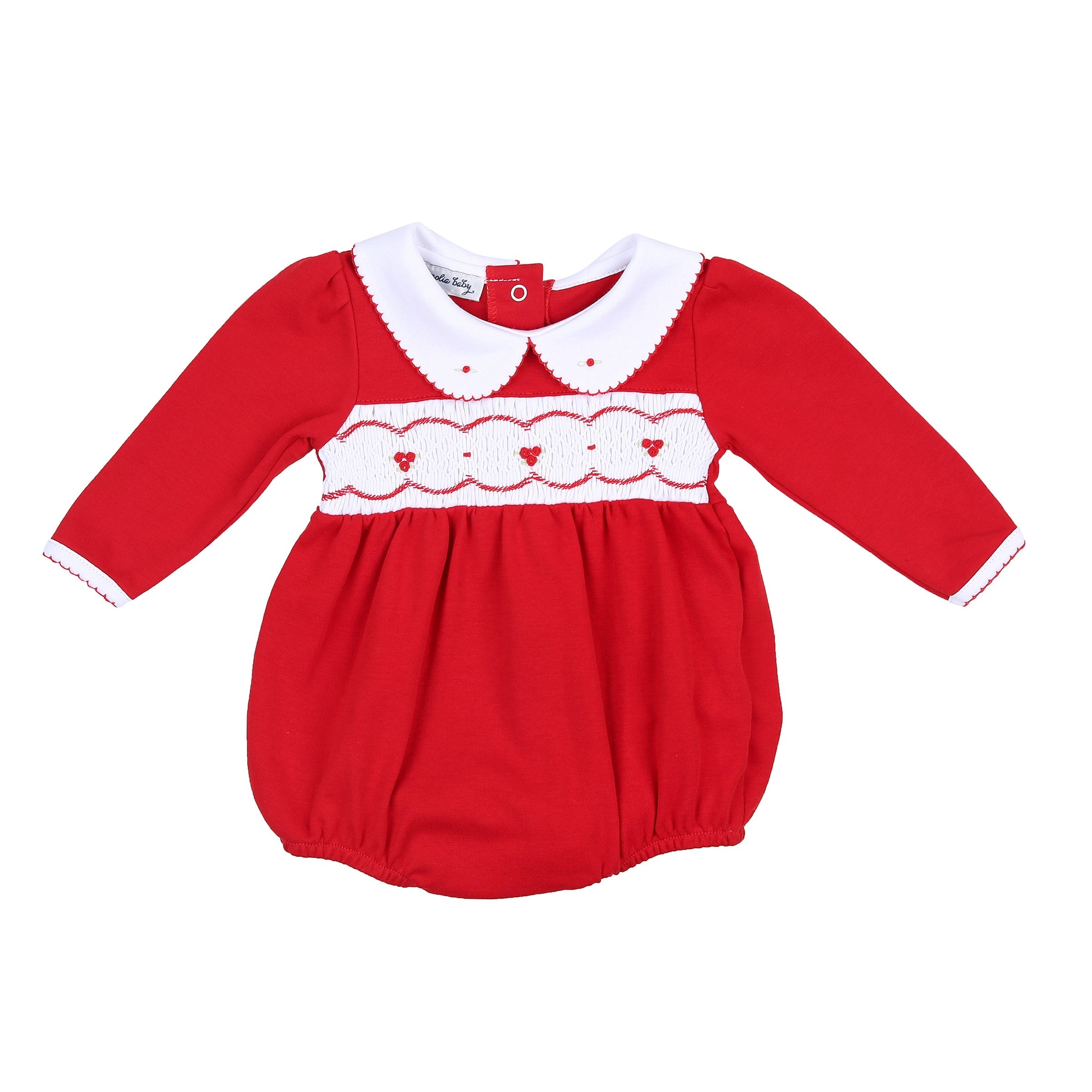 Cora & Cooper Smocked Girl Bubble